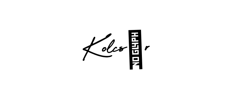 Use a signature maker to create a handwritten signature online. With this signature software, you can design (AmerikaSignatureDemo-Regular) your own signature for name Kolcsár. Kolcsár signature style 3 images and pictures png