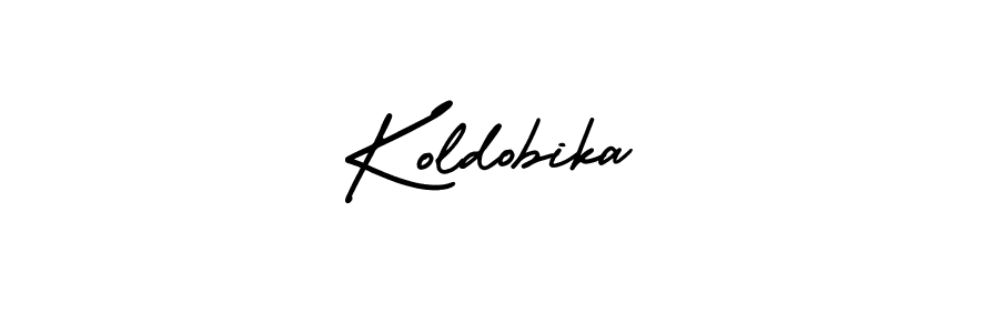 Use a signature maker to create a handwritten signature online. With this signature software, you can design (AmerikaSignatureDemo-Regular) your own signature for name Koldobika. Koldobika signature style 3 images and pictures png