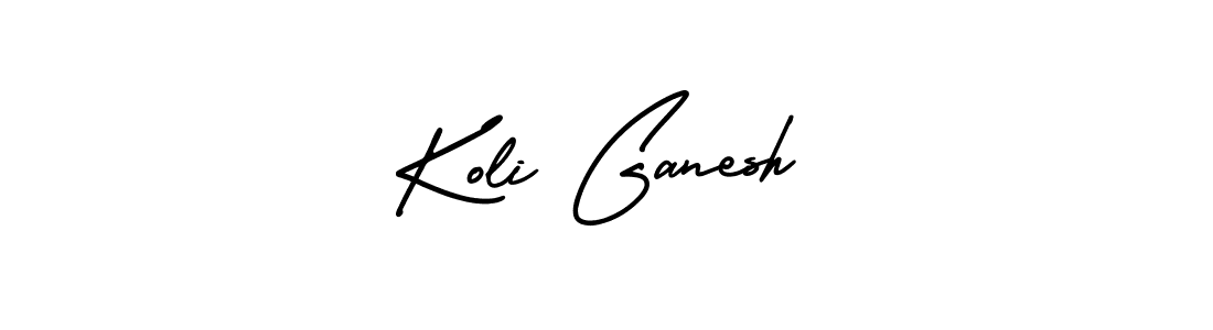 Also You can easily find your signature by using the search form. We will create Koli Ganesh name handwritten signature images for you free of cost using AmerikaSignatureDemo-Regular sign style. Koli Ganesh signature style 3 images and pictures png