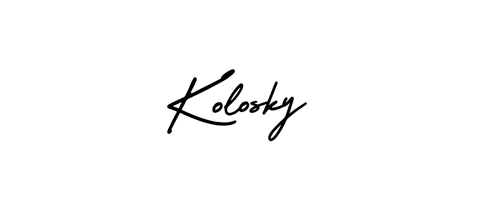 Also You can easily find your signature by using the search form. We will create Kolosky name handwritten signature images for you free of cost using AmerikaSignatureDemo-Regular sign style. Kolosky signature style 3 images and pictures png