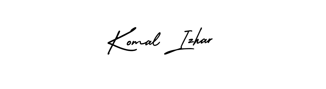 if you are searching for the best signature style for your name Komal Izhar. so please give up your signature search. here we have designed multiple signature styles  using AmerikaSignatureDemo-Regular. Komal Izhar signature style 3 images and pictures png