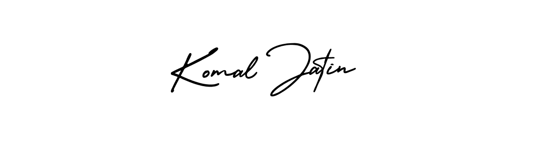 This is the best signature style for the Komal Jatin name. Also you like these signature font (AmerikaSignatureDemo-Regular). Mix name signature. Komal Jatin signature style 3 images and pictures png