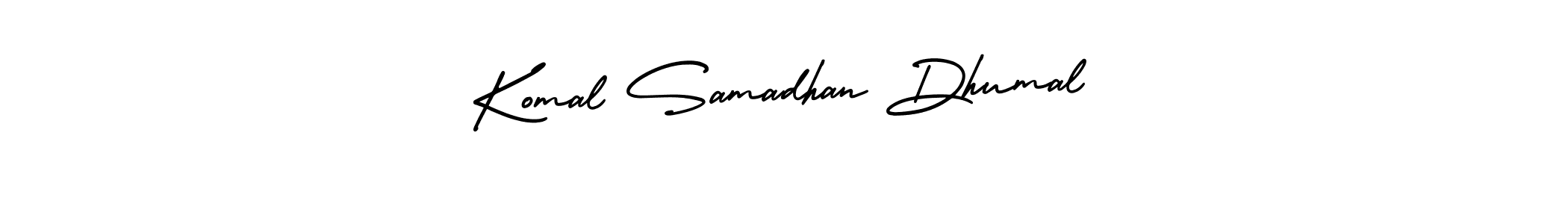 Best and Professional Signature Style for Komal Samadhan Dhumal. AmerikaSignatureDemo-Regular Best Signature Style Collection. Komal Samadhan Dhumal signature style 3 images and pictures png