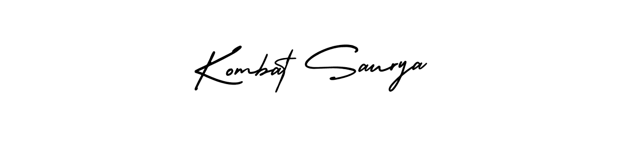 Also You can easily find your signature by using the search form. We will create Kombat Saurya name handwritten signature images for you free of cost using AmerikaSignatureDemo-Regular sign style. Kombat Saurya signature style 3 images and pictures png