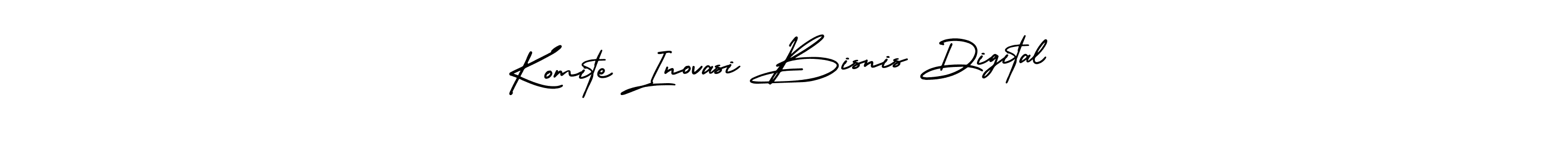 if you are searching for the best signature style for your name Komite Inovasi Bisnis Digital. so please give up your signature search. here we have designed multiple signature styles  using AmerikaSignatureDemo-Regular. Komite Inovasi Bisnis Digital signature style 3 images and pictures png