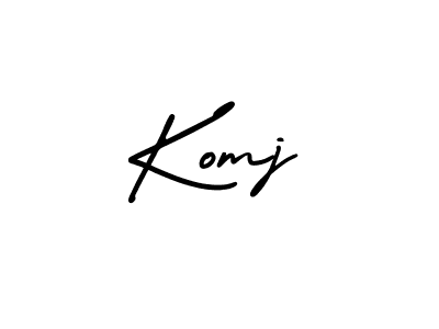 It looks lik you need a new signature style for name Komj. Design unique handwritten (AmerikaSignatureDemo-Regular) signature with our free signature maker in just a few clicks. Komj signature style 3 images and pictures png