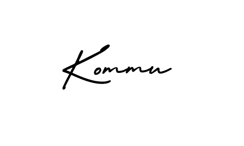 Also You can easily find your signature by using the search form. We will create Kommu name handwritten signature images for you free of cost using AmerikaSignatureDemo-Regular sign style. Kommu signature style 3 images and pictures png