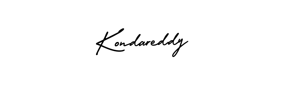 Make a beautiful signature design for name Kondareddy. Use this online signature maker to create a handwritten signature for free. Kondareddy signature style 3 images and pictures png