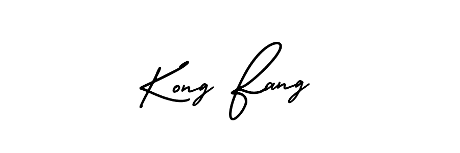 Make a beautiful signature design for name Kong Fang. Use this online signature maker to create a handwritten signature for free. Kong Fang signature style 3 images and pictures png
