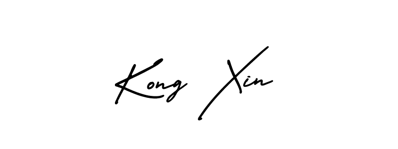 Similarly AmerikaSignatureDemo-Regular is the best handwritten signature design. Signature creator online .You can use it as an online autograph creator for name Kong Xin. Kong Xin signature style 3 images and pictures png