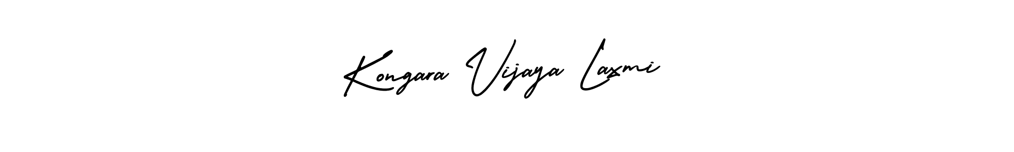 Kongara Vijaya Laxmi stylish signature style. Best Handwritten Sign (AmerikaSignatureDemo-Regular) for my name. Handwritten Signature Collection Ideas for my name Kongara Vijaya Laxmi. Kongara Vijaya Laxmi signature style 3 images and pictures png