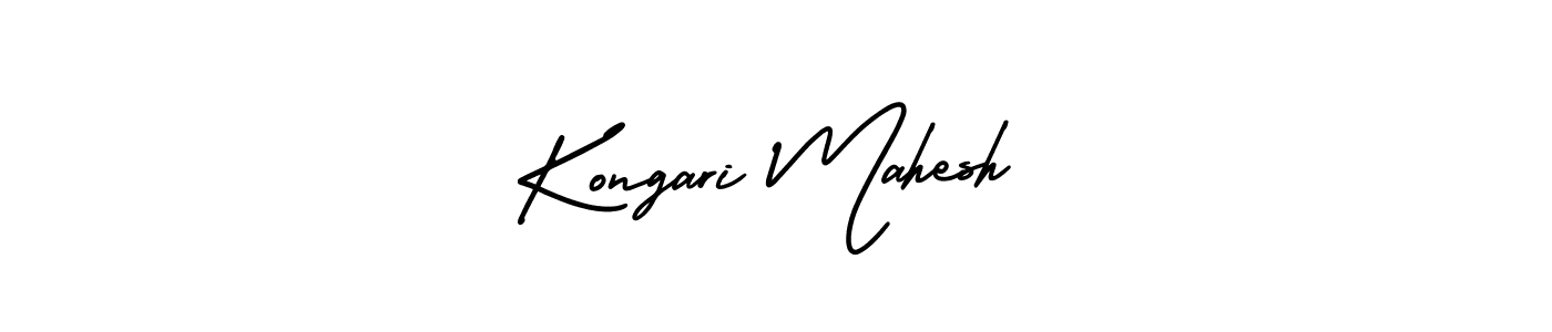 This is the best signature style for the Kongari Mahesh name. Also you like these signature font (AmerikaSignatureDemo-Regular). Mix name signature. Kongari Mahesh signature style 3 images and pictures png