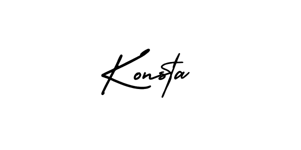 if you are searching for the best signature style for your name Konsta. so please give up your signature search. here we have designed multiple signature styles  using AmerikaSignatureDemo-Regular. Konsta signature style 3 images and pictures png