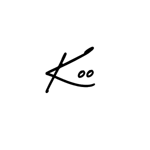 Make a beautiful signature design for name Koo. Use this online signature maker to create a handwritten signature for free. Koo signature style 3 images and pictures png