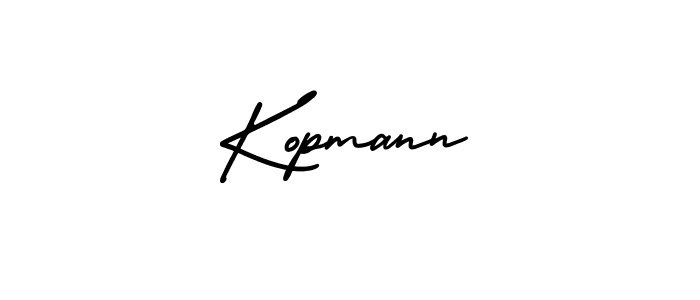 You should practise on your own different ways (AmerikaSignatureDemo-Regular) to write your name (Kopmann) in signature. don't let someone else do it for you. Kopmann signature style 3 images and pictures png