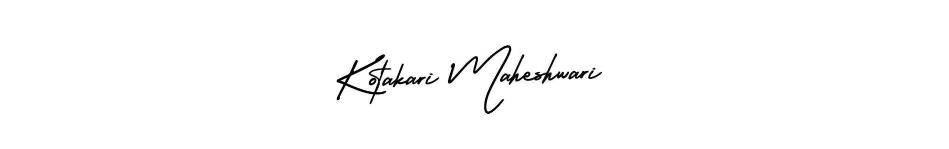if you are searching for the best signature style for your name Kotakari Maheshwari. so please give up your signature search. here we have designed multiple signature styles  using AmerikaSignatureDemo-Regular. Kotakari Maheshwari signature style 3 images and pictures png