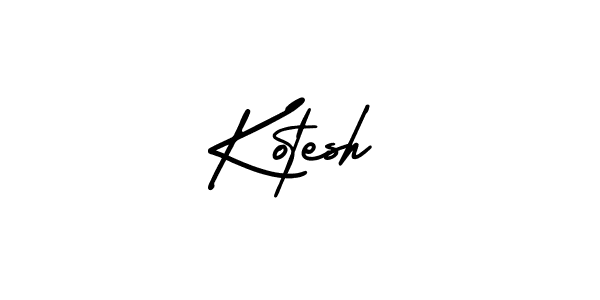 Best and Professional Signature Style for Kotesh. AmerikaSignatureDemo-Regular Best Signature Style Collection. Kotesh signature style 3 images and pictures png