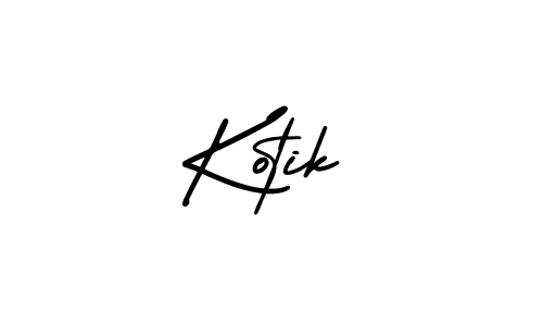 Best and Professional Signature Style for Kotik. AmerikaSignatureDemo-Regular Best Signature Style Collection. Kotik signature style 3 images and pictures png