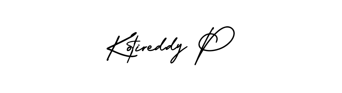 You can use this online signature creator to create a handwritten signature for the name Kotireddy P. This is the best online autograph maker. Kotireddy P signature style 3 images and pictures png