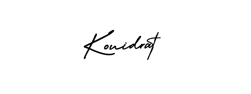 Use a signature maker to create a handwritten signature online. With this signature software, you can design (AmerikaSignatureDemo-Regular) your own signature for name Kouidrat. Kouidrat signature style 3 images and pictures png