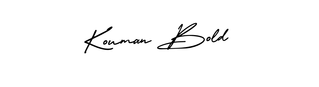 The best way (AmerikaSignatureDemo-Regular) to make a short signature is to pick only two or three words in your name. The name Kouman Bold include a total of six letters. For converting this name. Kouman Bold signature style 3 images and pictures png