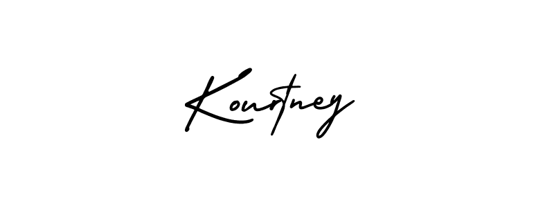 How to Draw Kourtney signature style? AmerikaSignatureDemo-Regular is a latest design signature styles for name Kourtney. Kourtney signature style 3 images and pictures png