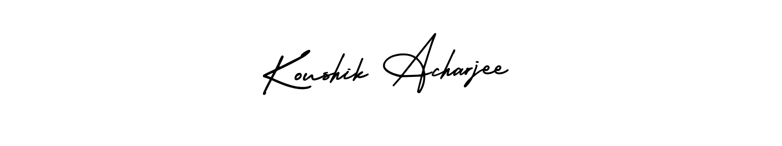 Here are the top 10 professional signature styles for the name Koushik Acharjee. These are the best autograph styles you can use for your name. Koushik Acharjee signature style 3 images and pictures png