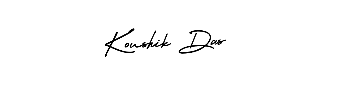 Also we have Koushik Das name is the best signature style. Create professional handwritten signature collection using AmerikaSignatureDemo-Regular autograph style. Koushik Das signature style 3 images and pictures png