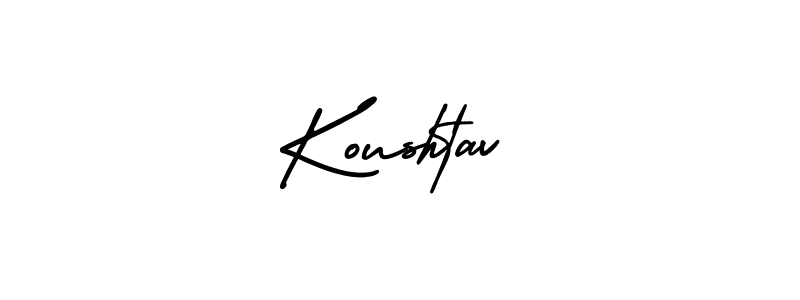 if you are searching for the best signature style for your name Koushtav. so please give up your signature search. here we have designed multiple signature styles  using AmerikaSignatureDemo-Regular. Koushtav signature style 3 images and pictures png