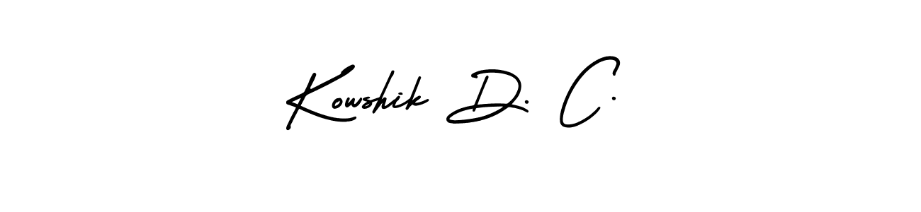 Here are the top 10 professional signature styles for the name Kowshik D. C.. These are the best autograph styles you can use for your name. Kowshik D. C. signature style 3 images and pictures png