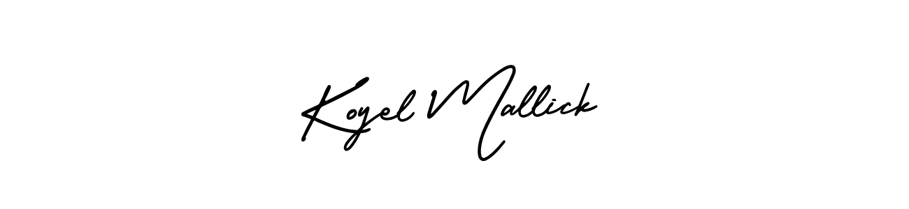 Similarly AmerikaSignatureDemo-Regular is the best handwritten signature design. Signature creator online .You can use it as an online autograph creator for name Koyel Mallick. Koyel Mallick signature style 3 images and pictures png