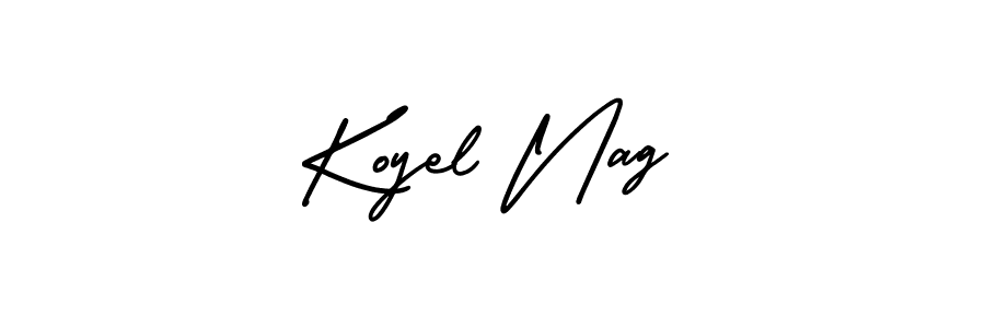 Best and Professional Signature Style for Koyel Nag. AmerikaSignatureDemo-Regular Best Signature Style Collection. Koyel Nag signature style 3 images and pictures png