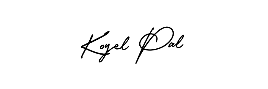 AmerikaSignatureDemo-Regular is a professional signature style that is perfect for those who want to add a touch of class to their signature. It is also a great choice for those who want to make their signature more unique. Get Koyel Pal name to fancy signature for free. Koyel Pal signature style 3 images and pictures png