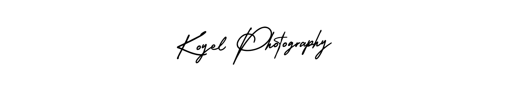 if you are searching for the best signature style for your name Koyel Photography. so please give up your signature search. here we have designed multiple signature styles  using AmerikaSignatureDemo-Regular. Koyel Photography signature style 3 images and pictures png