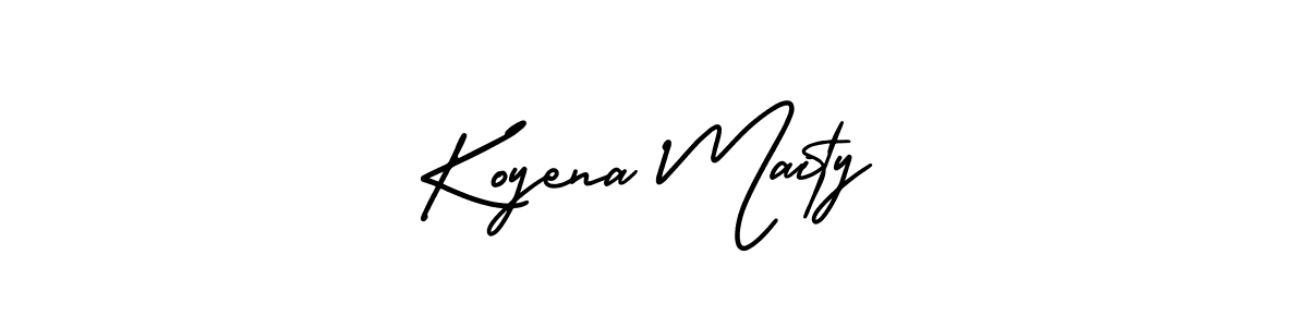 Check out images of Autograph of Koyena Maity name. Actor Koyena Maity Signature Style. AmerikaSignatureDemo-Regular is a professional sign style online. Koyena Maity signature style 3 images and pictures png