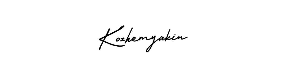 Once you've used our free online signature maker to create your best signature AmerikaSignatureDemo-Regular style, it's time to enjoy all of the benefits that Kozhemyakin name signing documents. Kozhemyakin signature style 3 images and pictures png