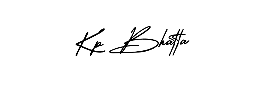 How to Draw Kp Bhatta signature style? AmerikaSignatureDemo-Regular is a latest design signature styles for name Kp Bhatta. Kp Bhatta signature style 3 images and pictures png