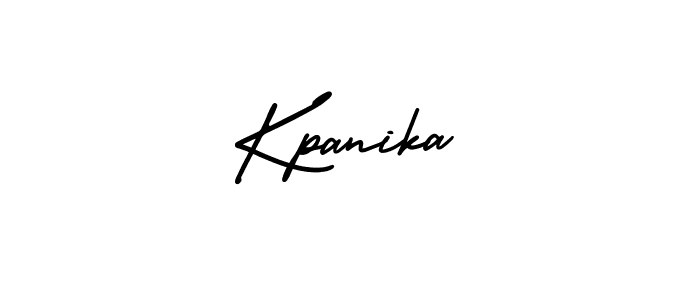 How to make Kpanika signature? AmerikaSignatureDemo-Regular is a professional autograph style. Create handwritten signature for Kpanika name. Kpanika signature style 3 images and pictures png