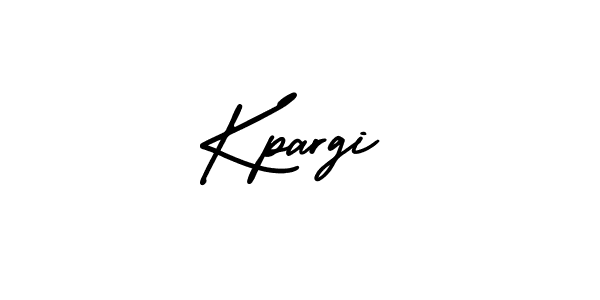 Kpargi stylish signature style. Best Handwritten Sign (AmerikaSignatureDemo-Regular) for my name. Handwritten Signature Collection Ideas for my name Kpargi. Kpargi signature style 3 images and pictures png