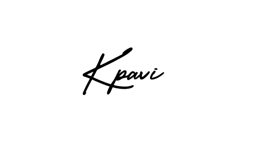 You should practise on your own different ways (AmerikaSignatureDemo-Regular) to write your name (Kpavi) in signature. don't let someone else do it for you. Kpavi signature style 3 images and pictures png