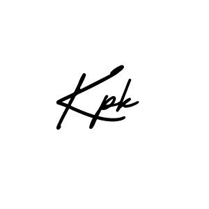 Kpk stylish signature style. Best Handwritten Sign (AmerikaSignatureDemo-Regular) for my name. Handwritten Signature Collection Ideas for my name Kpk. Kpk signature style 3 images and pictures png