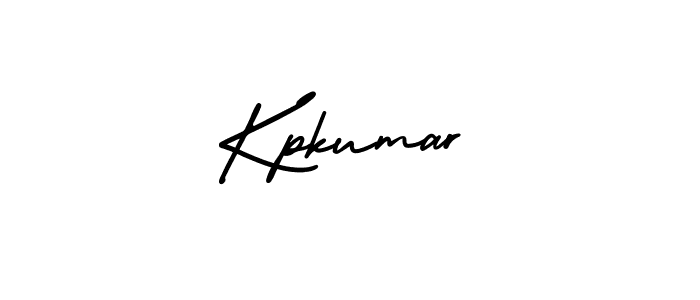 Similarly AmerikaSignatureDemo-Regular is the best handwritten signature design. Signature creator online .You can use it as an online autograph creator for name Kpkumar. Kpkumar signature style 3 images and pictures png