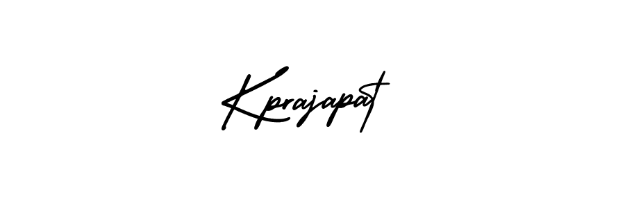 The best way (AmerikaSignatureDemo-Regular) to make a short signature is to pick only two or three words in your name. The name Kprajapat include a total of six letters. For converting this name. Kprajapat signature style 3 images and pictures png