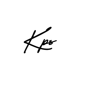 Use a signature maker to create a handwritten signature online. With this signature software, you can design (AmerikaSignatureDemo-Regular) your own signature for name Kps. Kps signature style 3 images and pictures png