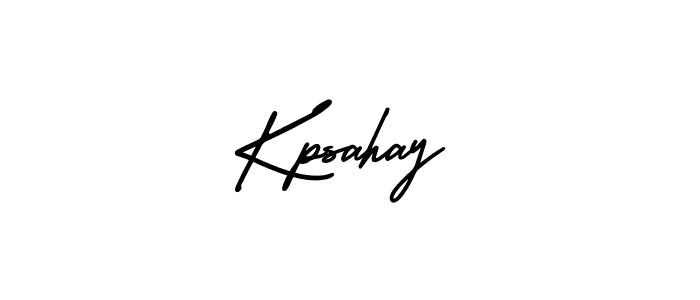 How to Draw Kpsahay signature style? AmerikaSignatureDemo-Regular is a latest design signature styles for name Kpsahay. Kpsahay signature style 3 images and pictures png