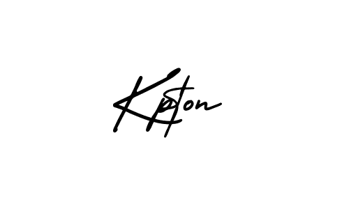 Design your own signature with our free online signature maker. With this signature software, you can create a handwritten (AmerikaSignatureDemo-Regular) signature for name Kpton. Kpton signature style 3 images and pictures png