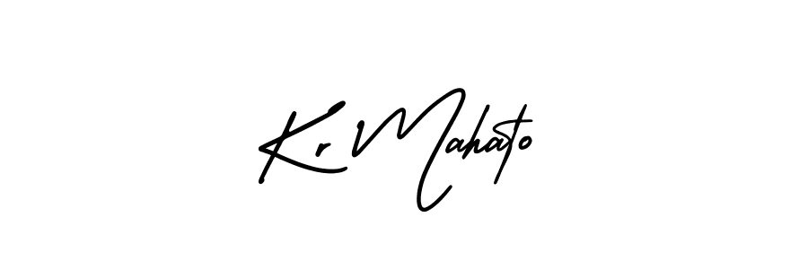 Once you've used our free online signature maker to create your best signature AmerikaSignatureDemo-Regular style, it's time to enjoy all of the benefits that Kr Mahato name signing documents. Kr Mahato signature style 3 images and pictures png