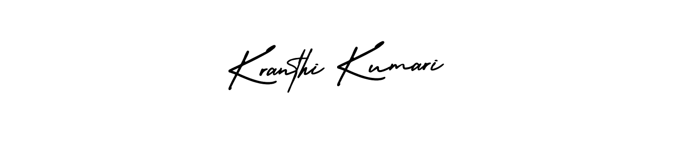 Similarly AmerikaSignatureDemo-Regular is the best handwritten signature design. Signature creator online .You can use it as an online autograph creator for name Kranthi Kumari. Kranthi Kumari signature style 3 images and pictures png