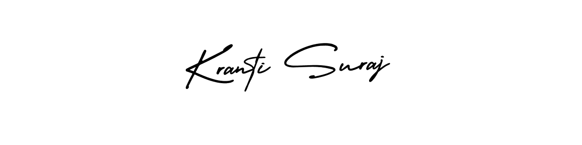 See photos of Kranti Suraj official signature by Spectra . Check more albums & portfolios. Read reviews & check more about AmerikaSignatureDemo-Regular font. Kranti Suraj signature style 3 images and pictures png