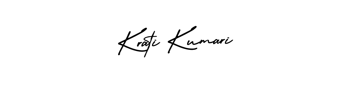 AmerikaSignatureDemo-Regular is a professional signature style that is perfect for those who want to add a touch of class to their signature. It is also a great choice for those who want to make their signature more unique. Get Krati Kumari name to fancy signature for free. Krati Kumari signature style 3 images and pictures png